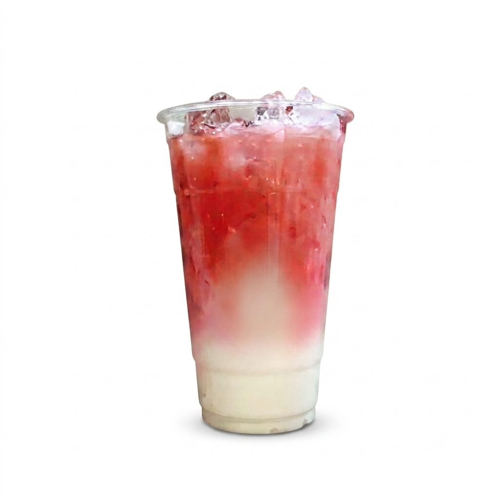 Watermelon Ade + Strawberry Milk Combo Result
